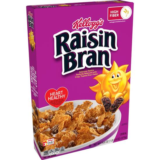 Order Raisin Bran Breakfast Cereal, 16.6 OZ food online from Cvs store, LITTLE ROCK on bringmethat.com