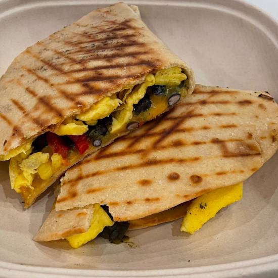 Order Southwest Breakfast Panini food online from Evexia Cafe.Bakery.Market store, Aurora on bringmethat.com