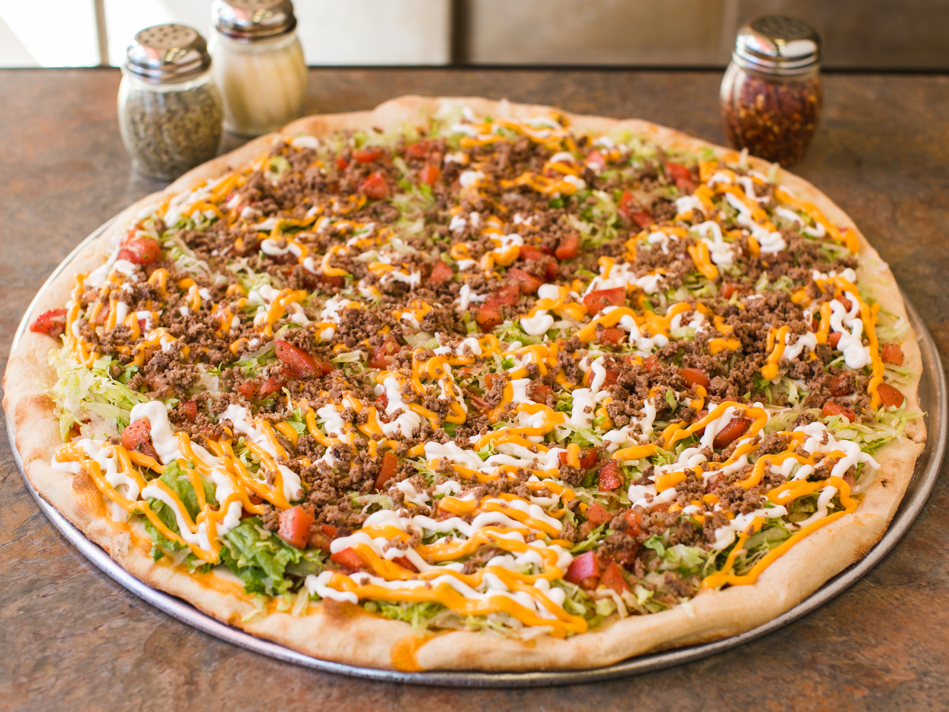 Order Taco Pizza food online from Dolce- carini store, Philadelphia on bringmethat.com