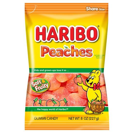Order Haribo Peaches Gummi Candy, 8 OZ food online from Cvs store, MONTEZUMA on bringmethat.com