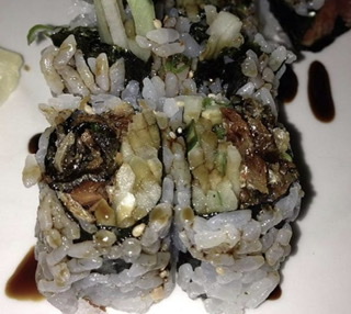 Order Salmon Skin Roll food online from Abeca sushi store, New York on bringmethat.com