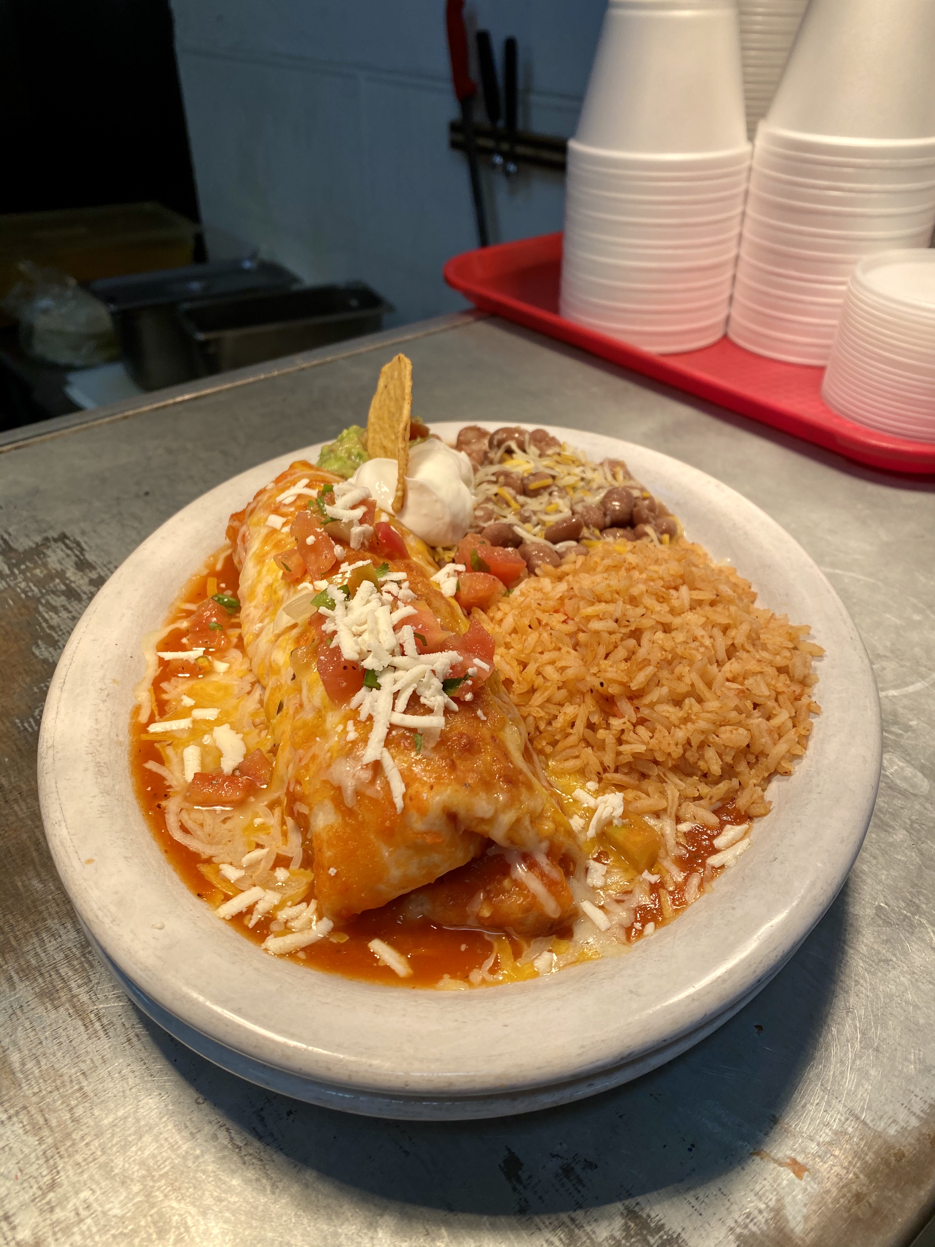 Order Ranchero Burrito food online from Mexicali Grill store, Modesto on bringmethat.com