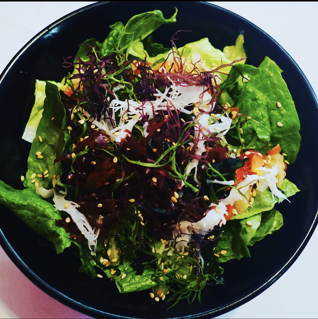 Order Seaweed Mix Salad food online from Tonkotsu House Ramen store, El Monte on bringmethat.com