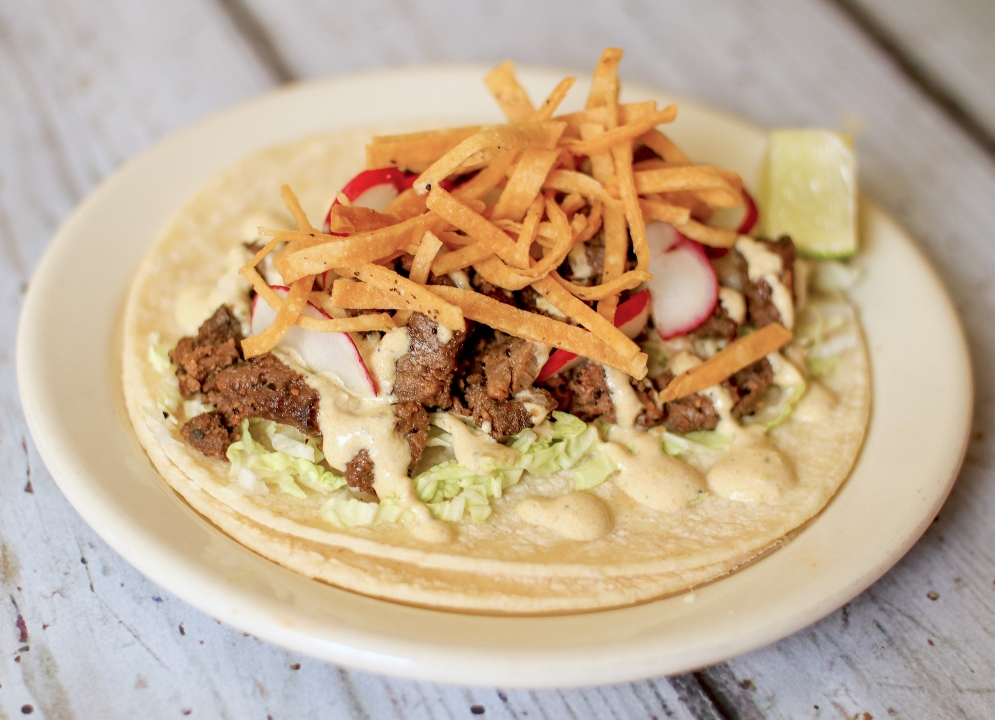 Order Carne Asada Taco food online from Calexico store, New York on bringmethat.com