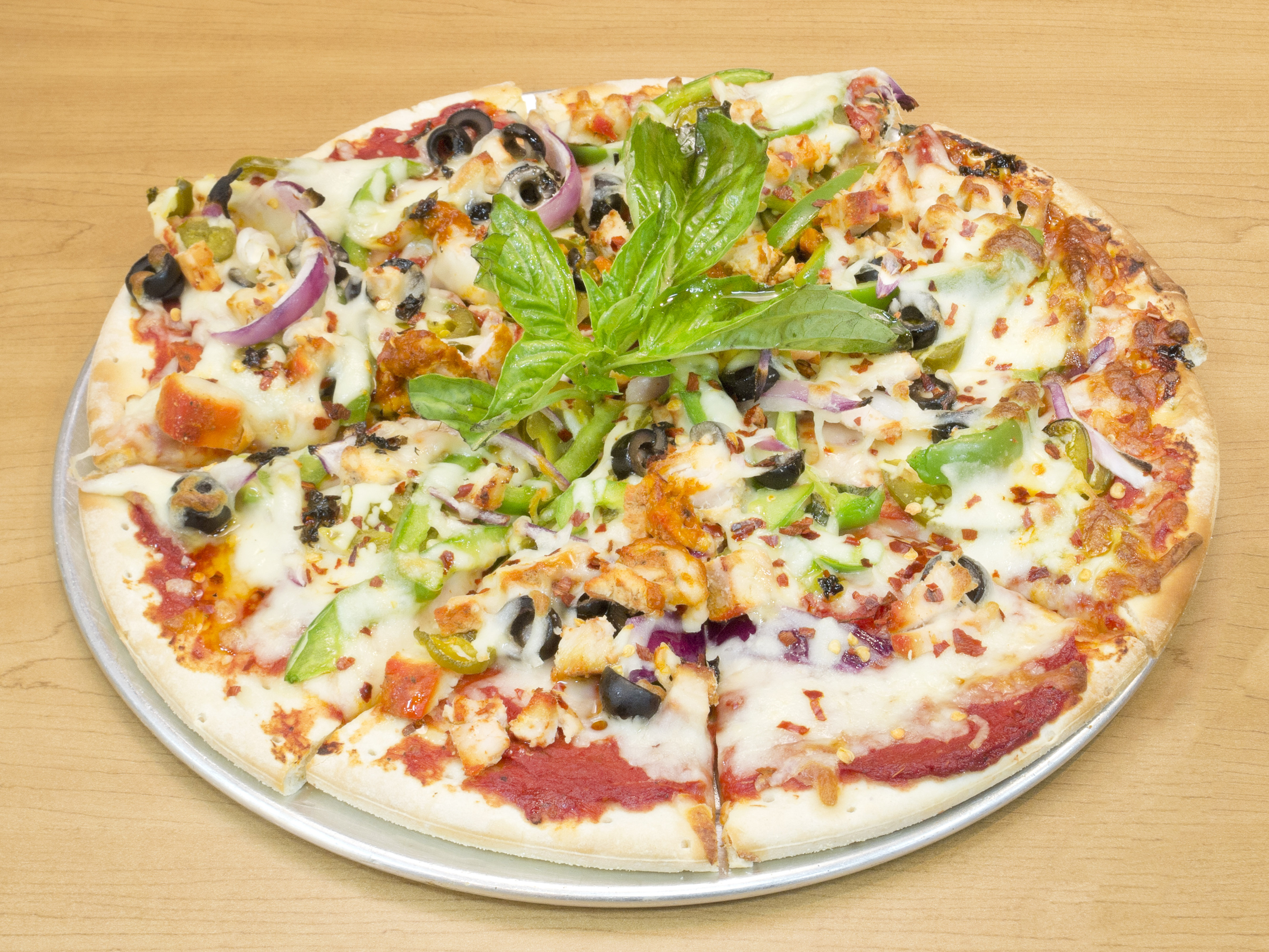 Order Guntur Pizza food online from Hot Breads store, Plano on bringmethat.com