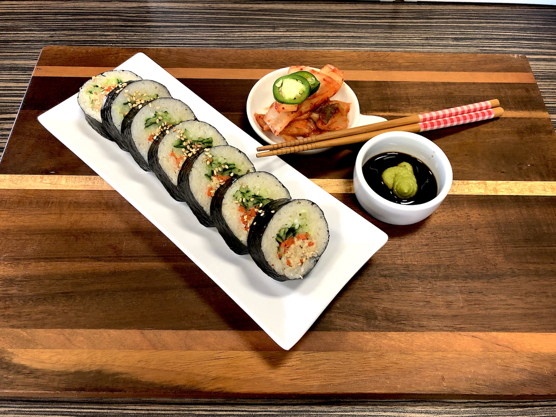Order Tuna Roll food online from Soo Ja Fusion Bistro store, Fremont on bringmethat.com