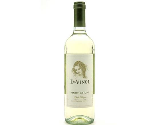 Order  DaVinci Wine, Delle Venezie Pinot Grigio (2019) · 750 mL food online from House Of Wine store, New Rochelle on bringmethat.com