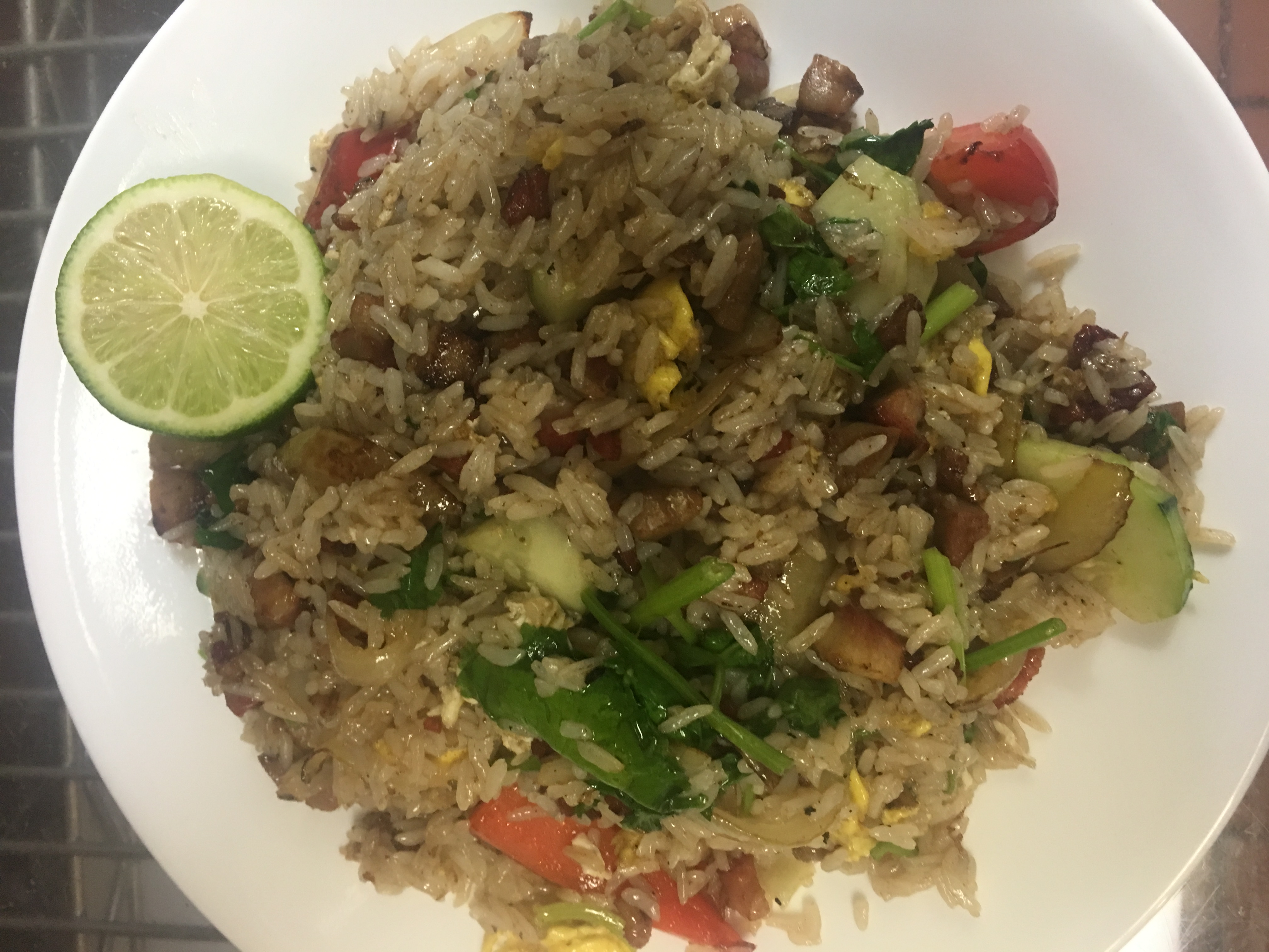 Order 10. Thai Fried Rice food online from Thai-Nese Fusion store, Lyndhurst on bringmethat.com