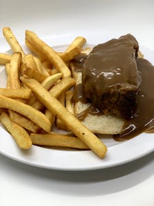 Order HOT MEATLOAF SANDWICH W/ 1 SIDE food online from Millers Country Kitchen store, Middletown on bringmethat.com