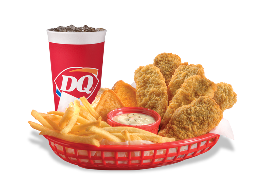 Order Steak Finger Country Basket® (6 Pieces) Combo food online from Dairy Queen store, Westworth Village on bringmethat.com