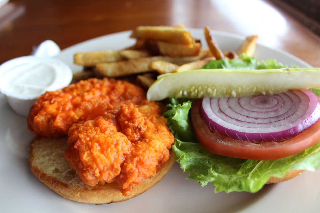Order Crispy Buffalo Chicken Sandwich food online from RealTime Sports Bar and Grill store, Elk Grove Village on bringmethat.com