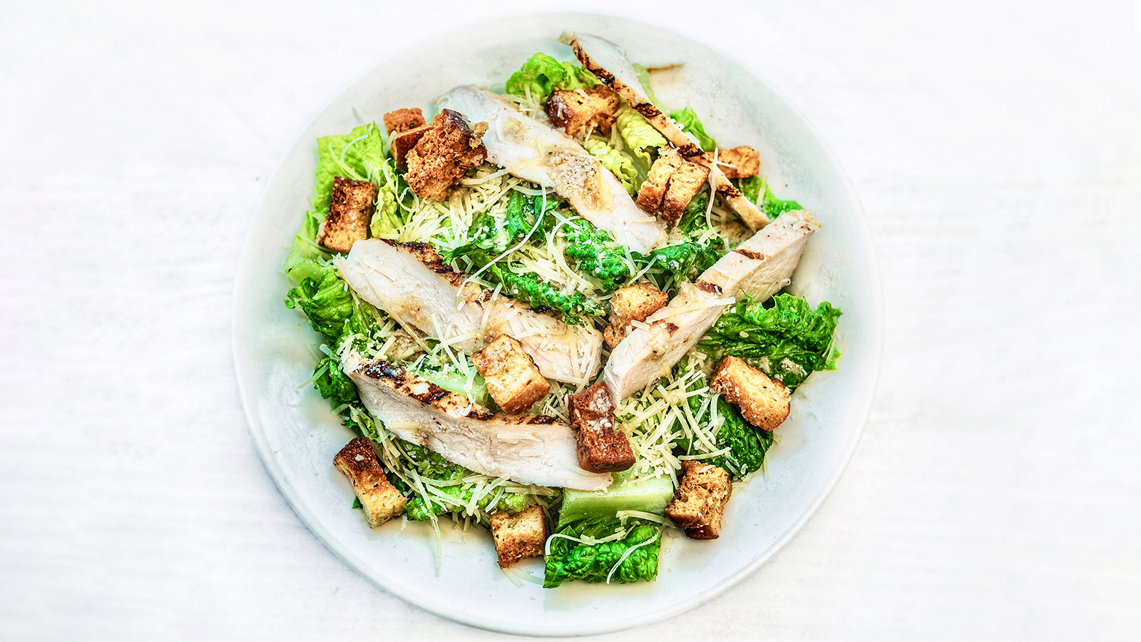 Order CHICKEN CAESAR SALAD food online from Wings & Things By Amici store, Danville on bringmethat.com