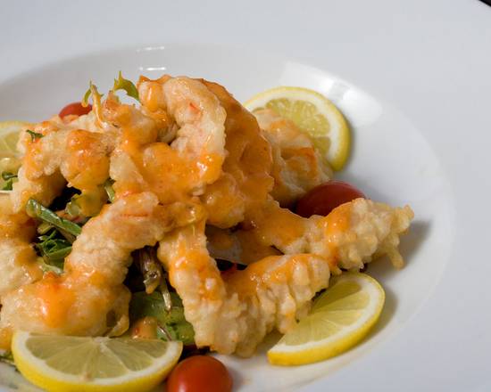 Order Rock Shrimp. food online from Honshu Sushi & Noodles Lounge store, Jersey City on bringmethat.com