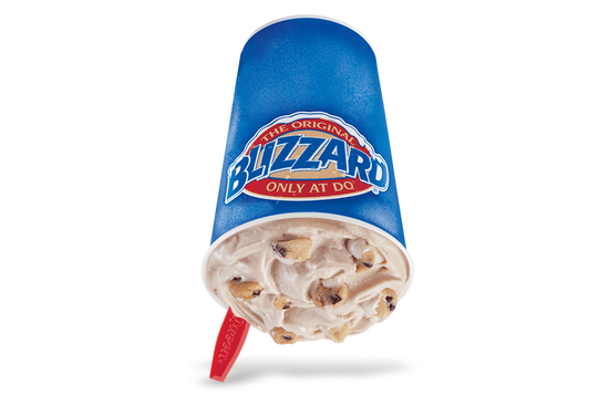 Order Chocolate Chip Cookie Dough Blizzard® Treat food online from Dairy Queen store, League City on bringmethat.com