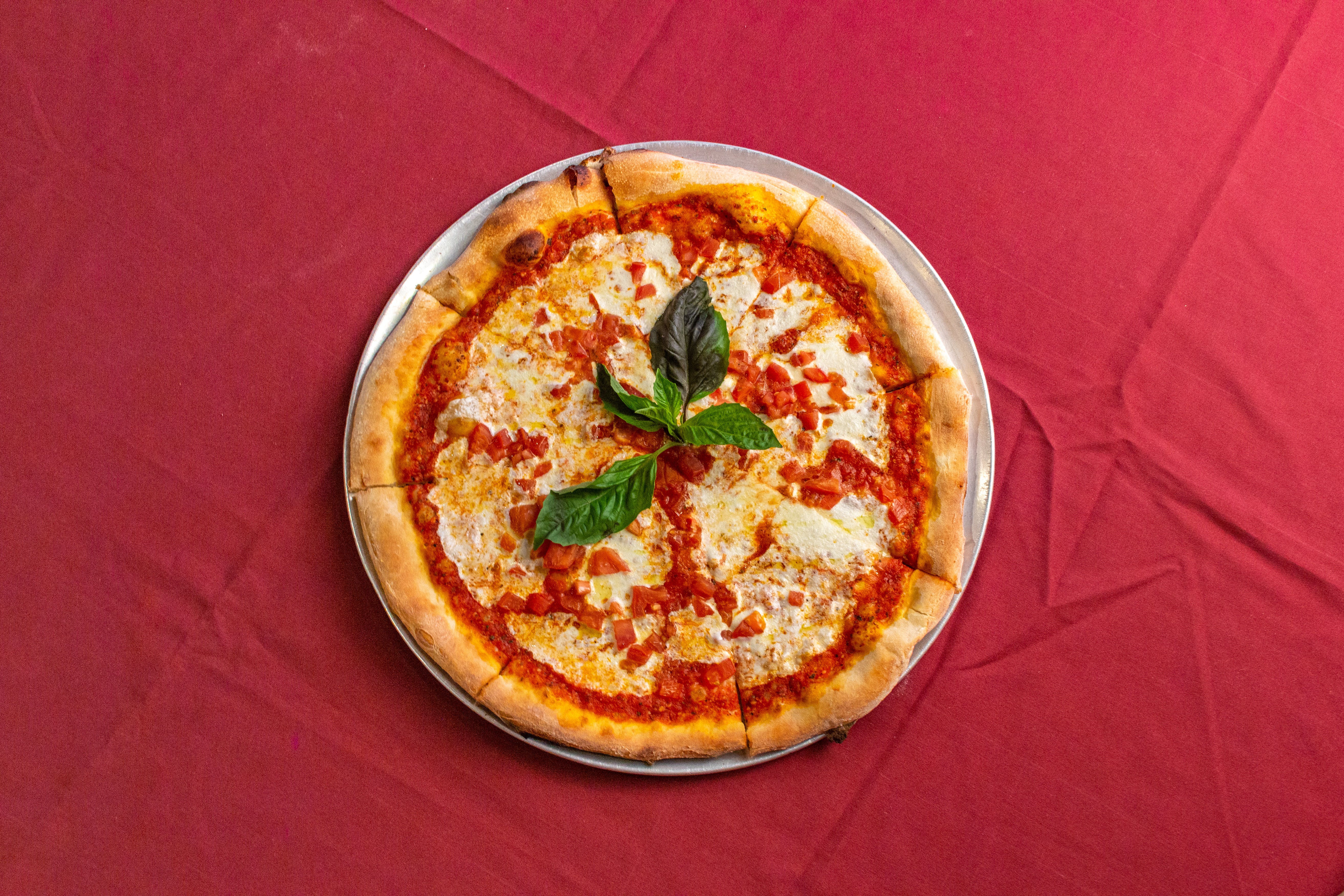 Order Margherita Pizza - Personal food online from Orfino's Restaurant store, Briarcliff Manor on bringmethat.com