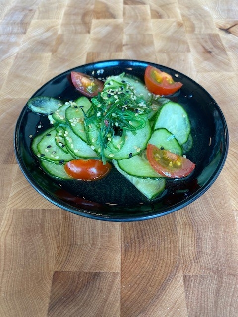 Order Cucumber Salad food online from Bittyfish Sushi store, Lynnwood on bringmethat.com