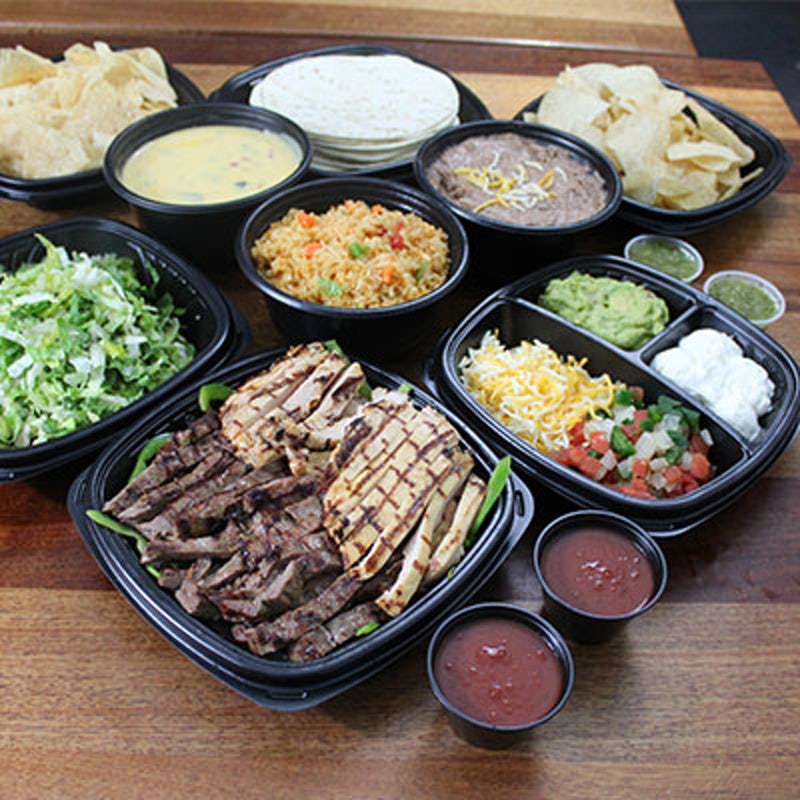 Order Family Fajitas (Serves 4-6) food online from Abuelo store, Myrtle Beach on bringmethat.com