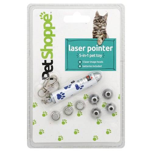 Order PetShoppe 5-in-1 Laser Pet Toy - 1.0 ea food online from Walgreens store, Green Bay on bringmethat.com