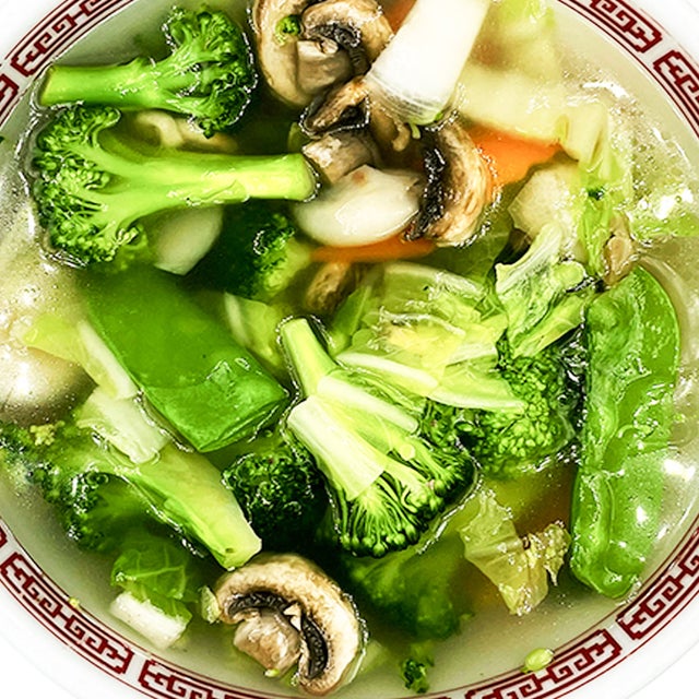 Order Vegetable Soup food online from New Shanghai Restaurant store, Lake Forest on bringmethat.com