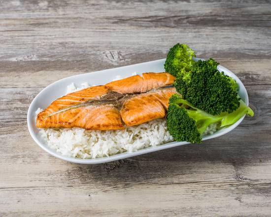 Order Pan-Fried Salmon food online from Kissena Cafe Inc. store, New York on bringmethat.com