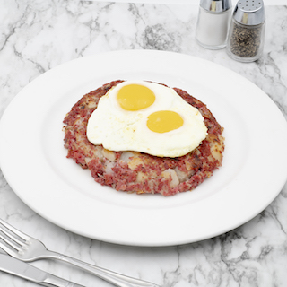 Order Corned Beef Hash and Eggs food online from Original Pancake House store, Plano on bringmethat.com