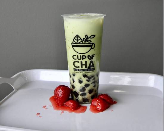 Order Geisha Latte (Boba) food online from Cup Of Cha Tea House store, Monrovia on bringmethat.com