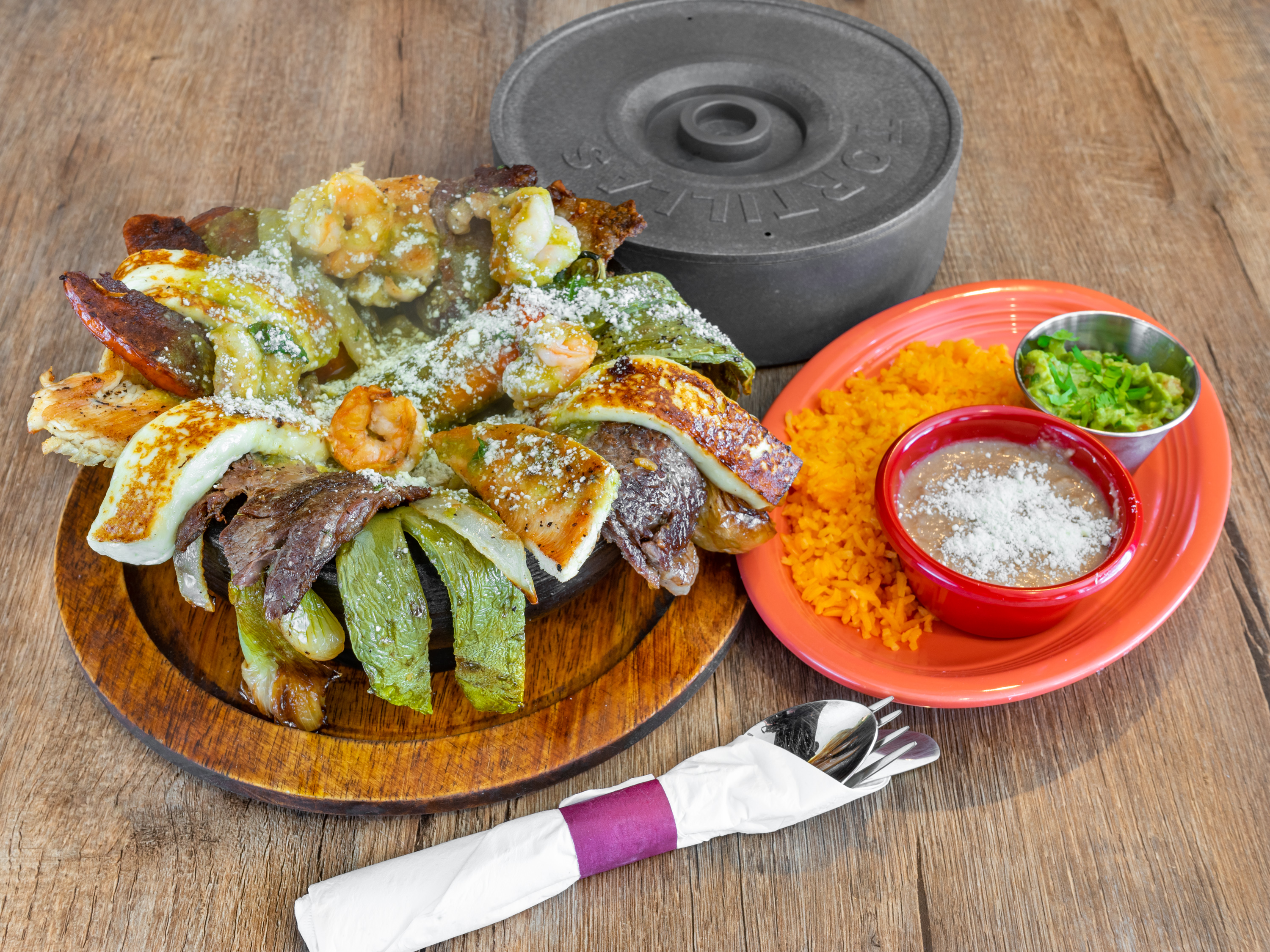 Order Molcajete  food online from Alondra's Cuisine store, Middletown on bringmethat.com