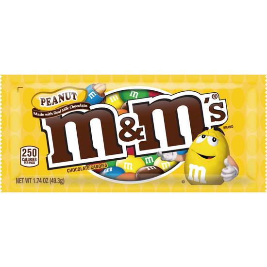 Order M&M's Peanut Milk Chocolate Candy, 1.74 OZ food online from CVS store, FOWLER on bringmethat.com