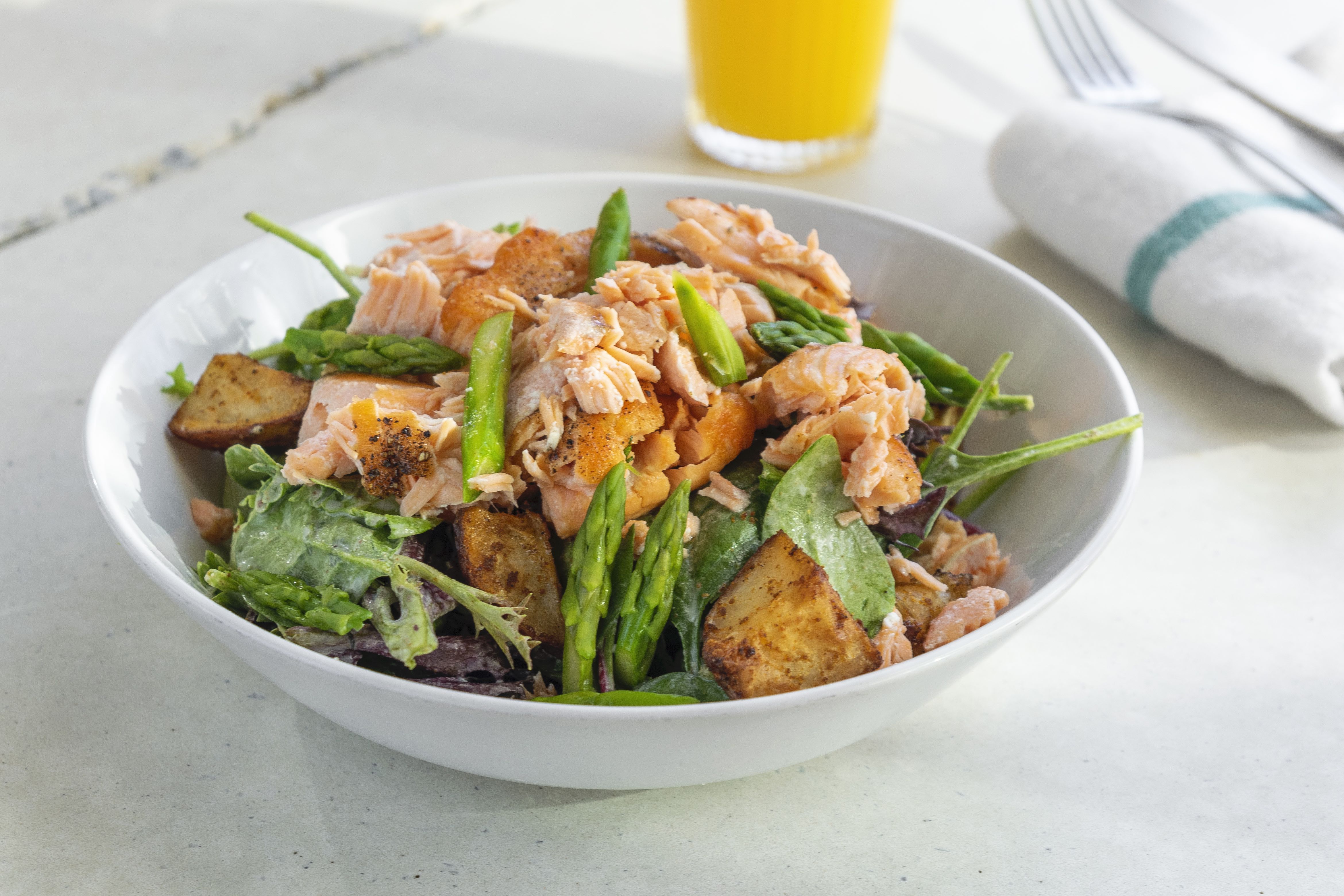 Order Salmon Salad food online from The Cliff store, Jersey City on bringmethat.com