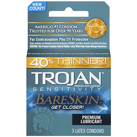 Order Trojan Bareskin Condoms 3 Pack food online from Speedway store, Centerville on bringmethat.com
