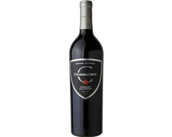 Order COLUMBIA CREST CABERNET SAUVIGNON GRAND ESTATES COLUMBIA VALLEY 750ML food online from House Of Wine store, New Rochelle on bringmethat.com