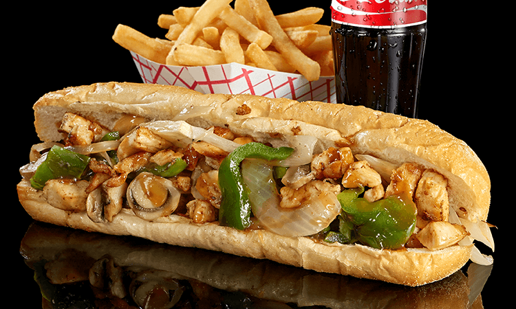 Order Teriyaki Chicken Sub food online from Lee's Burger Place store, Newton on bringmethat.com