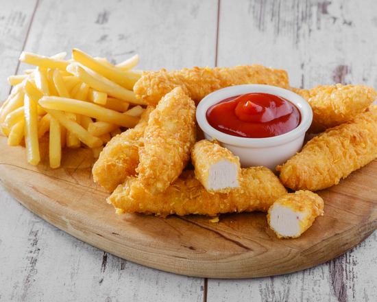 Order Chicken Tenders with Fries food online from Mothership Pizza store, Houston on bringmethat.com