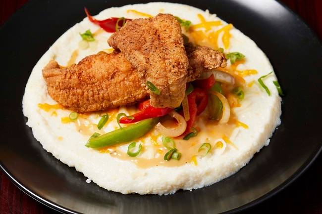 Order New! Catfish & Grits food online from Oohh & Aahh store, Washington on bringmethat.com