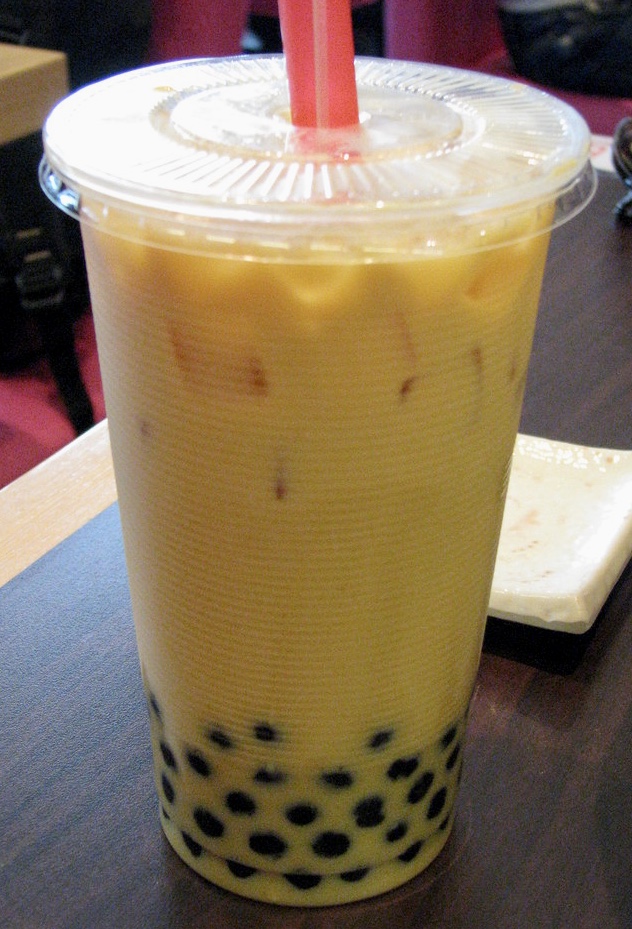 Order Mango Bubble Tea (Xoài Trân Châu) food online from Hello Saigon store, New York on bringmethat.com