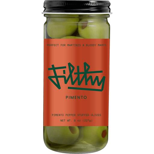 Order Filthy Pimento Stuffed Olives (8 OZ) 119557 food online from BevMo! store, Greenbrae on bringmethat.com