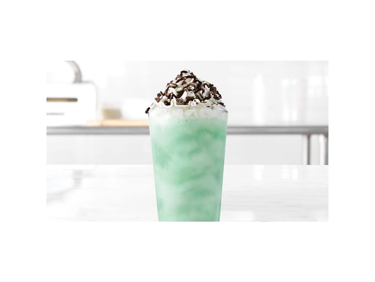 Order Mint Chocolate Shake food online from Arby's store, Fishers on bringmethat.com