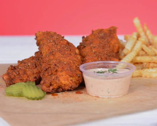 Order Nash's Two Tenders Combo food online from Nash's Hot Chicken store, Sag Harbor on bringmethat.com