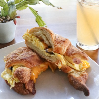 Order Bacon, Egg ＆ Cheese Croissant food online from Honey & Co Bakery store, Tucson on bringmethat.com