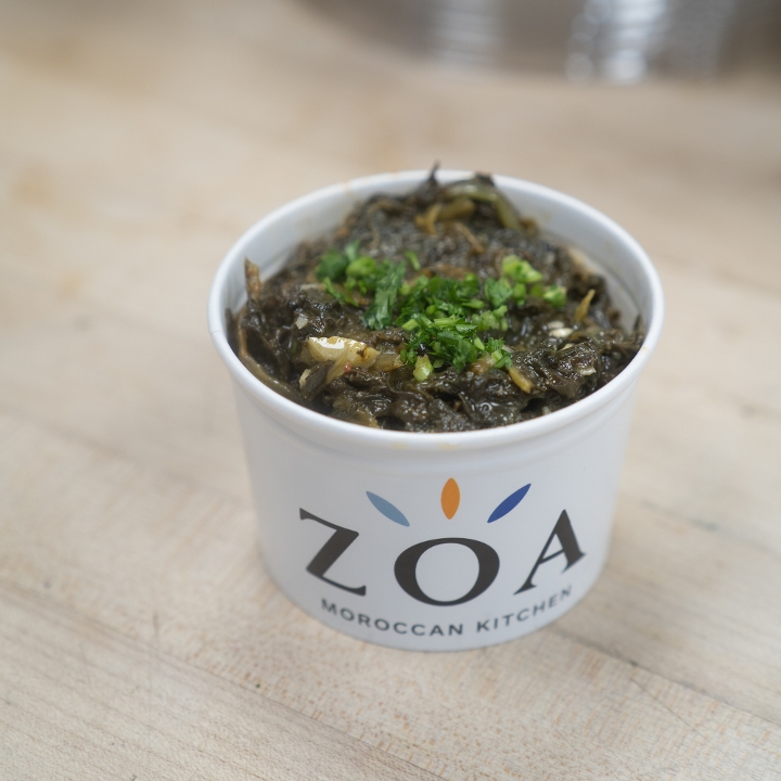 Order Lemon Garlic Spinach food online from Zoa Moroccan Kitchen store, Houston on bringmethat.com