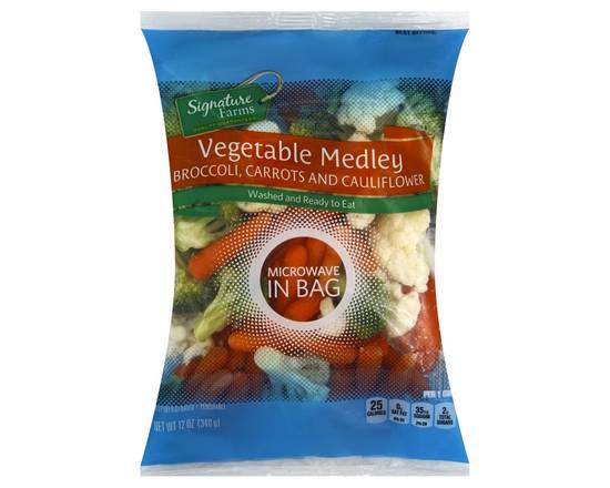 Order Signature Farms · Vegetable Medley (12 oz) food online from Albertsons store, Hillsboro on bringmethat.com