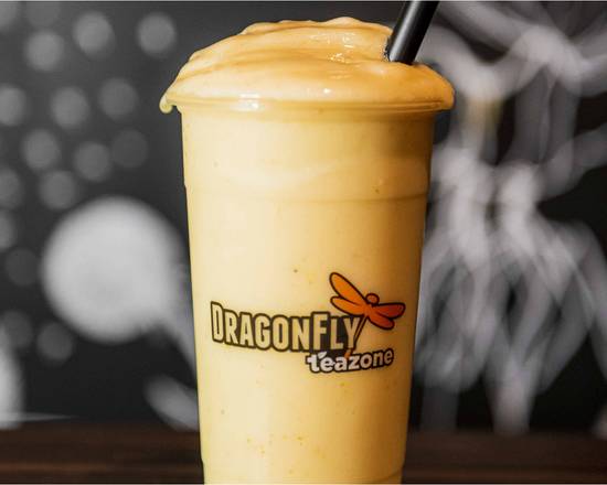 Order Mango Peach Topper Smoothie food online from Dragonfly Tea Zone store, Kansas City on bringmethat.com