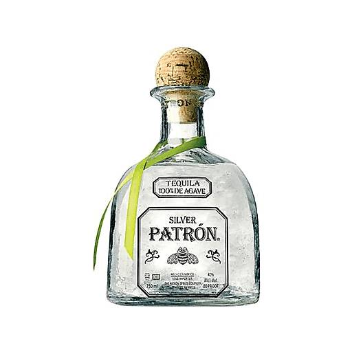 Order Patron Silver Tequila (750 ML) 1394 food online from BevMo! store, Colma on bringmethat.com