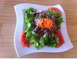 Order 17. Flank Steak Salad/Salad Bo food online from Phoever Maine store, Westbrook on bringmethat.com