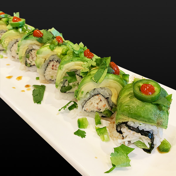 Order Baja Roll food online from Ichiban Sushi & Bar store, Canyon Country on bringmethat.com