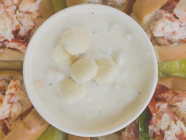Order Cup New England Clam Chowder 8oz food online from Mason Famous Lobster Rolls store, Washington on bringmethat.com
