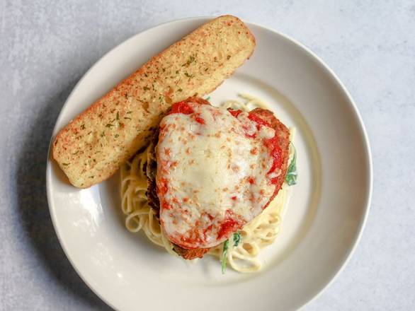 Order CHICKEN PARMESAN food online from Black Walnut Cafe store, The Woodlands on bringmethat.com