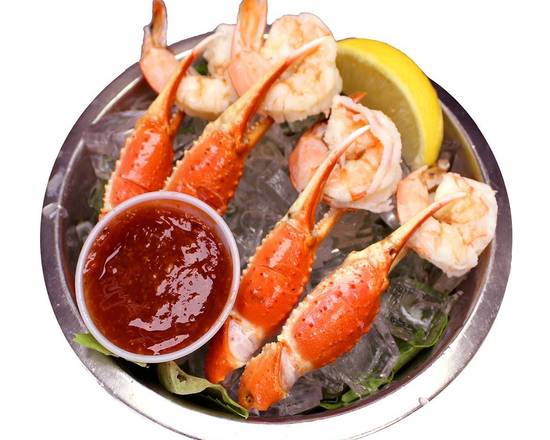 Order Crab Claw & Jumbo Shrimp Cocktail (Wild Caught) food online from Harbor House store, Detroit on bringmethat.com