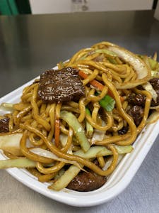 Order 89A. Beef Lo Mein food online from Redwood Chinese Restaurant store, Clarksville on bringmethat.com
