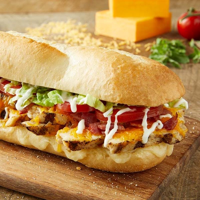 Order Chicken Bacon Ranch Sub - Sub food online from Donatos Pizza store, Hudson on bringmethat.com